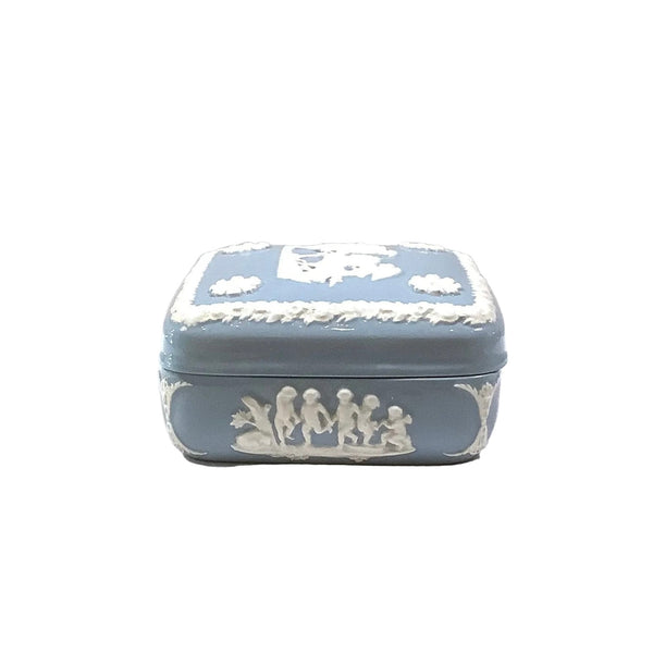Vintage Wedgewood “Etruria & Barlaston" Lidded Ceramic Trinket Box