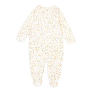 Printed Jersey Sleepsuit - Daisy Meadow