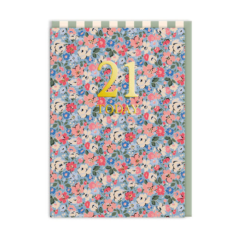 21 Today Clifton Mews Birthday Card