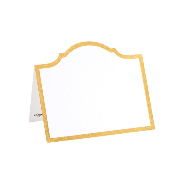 Arch Die-Cut Place Cards in Gold Foil