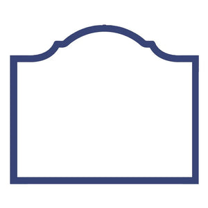 Arch Die-Cut Place Cards in Navy