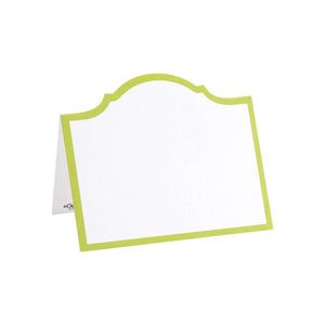 Arch Die-Cut Place Cards in Moss Green - 8 Per Package