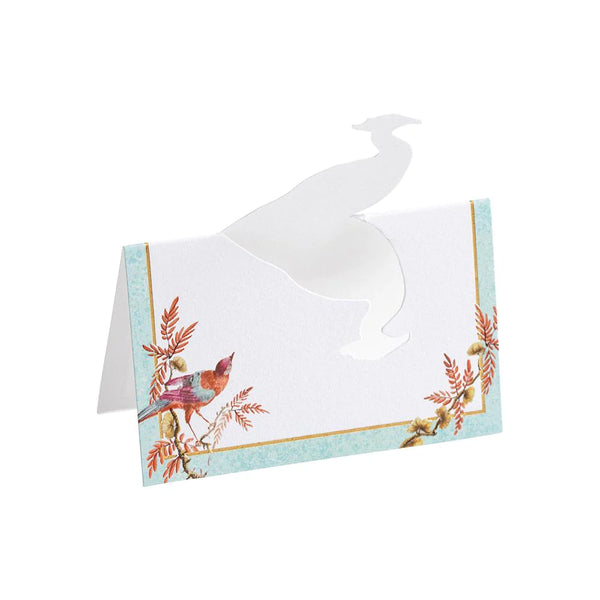 Chelsea Birds Die-Cut Place Cards - 8 Per Package