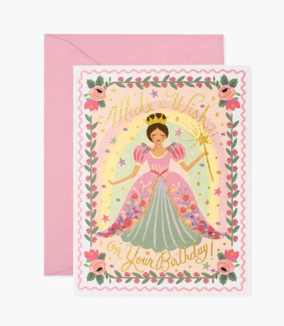 Princess Birthday Card