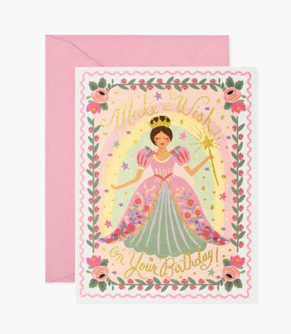 Princess Birthday Card