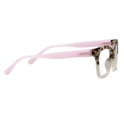 Zoey -  Chai Tortoise/Pink Readers by Peepers