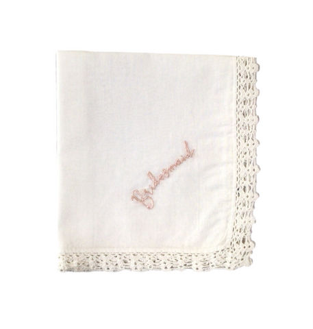 Bridesmaid Hankie