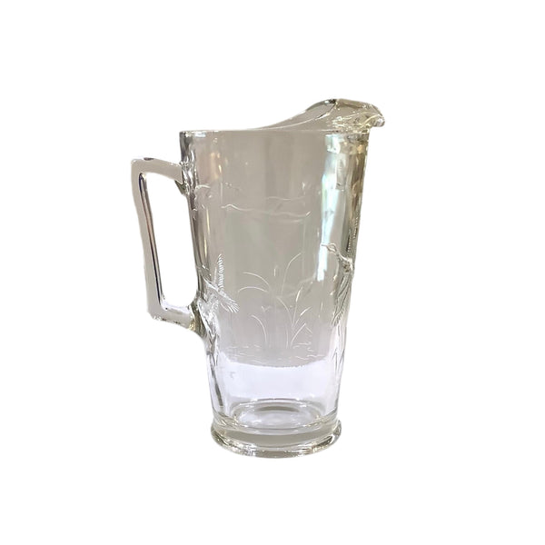 Vintage Glass Pitcher - As found