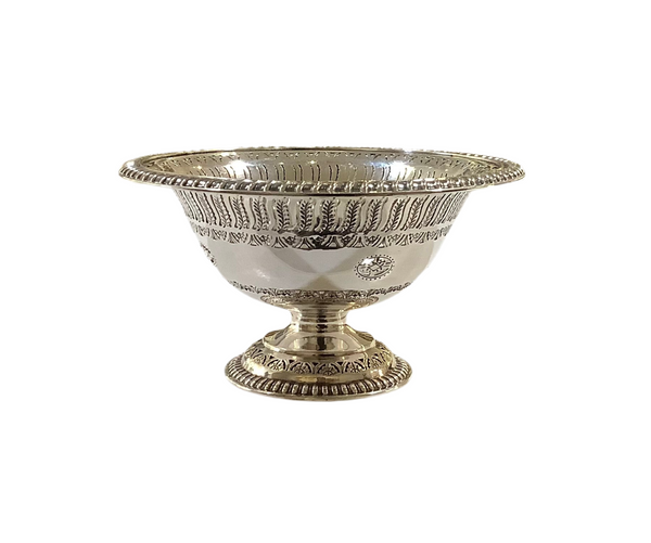 Vintage Silverplated Footed Dish