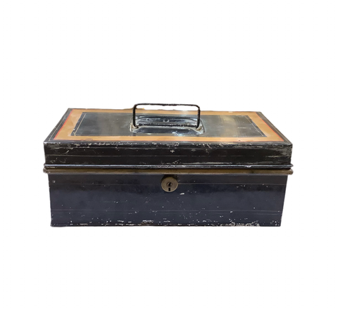 Vintage Metal Box w/ Handle