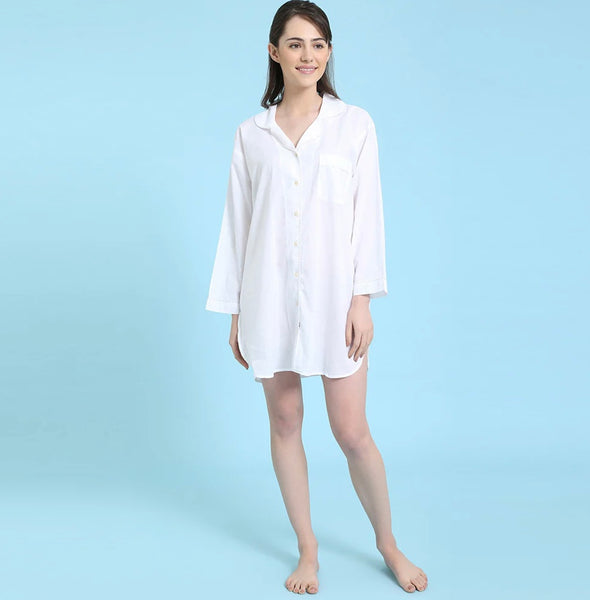 Joni White Nightshirt