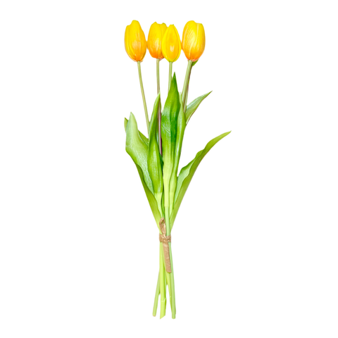 Yellow Tulip Bundle - 16”