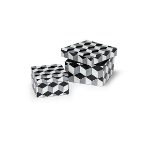 Mosaic Grey Boxes (2 sizes)