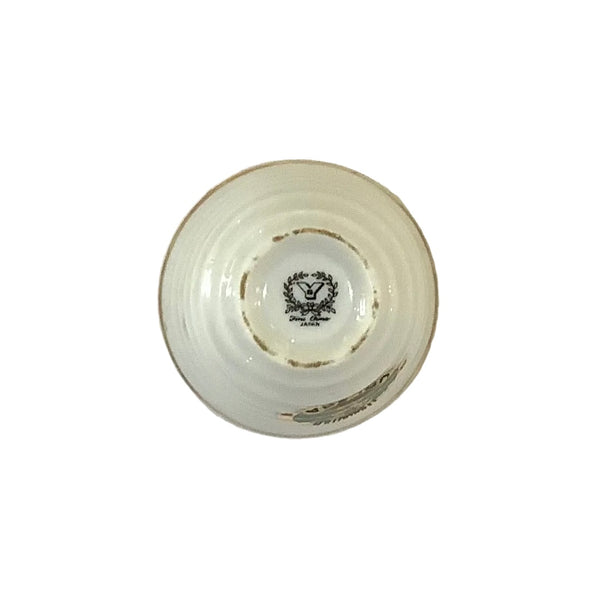 Vintage White & Gold Arabic Coffee Cup