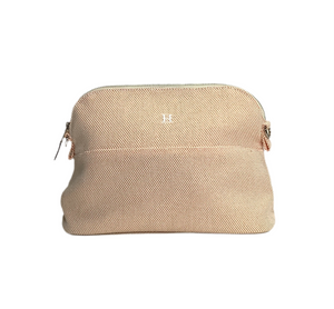 H Cosmetic Bag - Peach