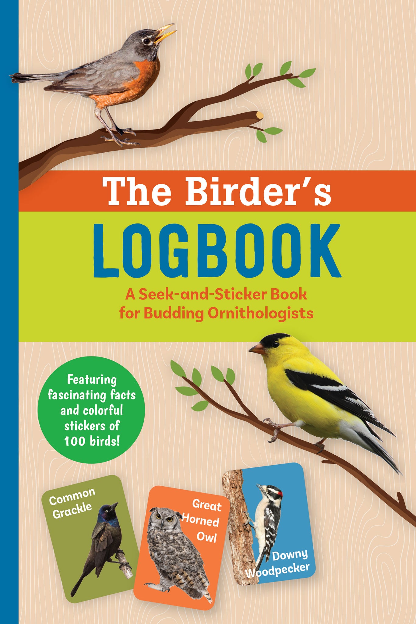 The Birder's Logbook: A Seek-and-Sticker Book
