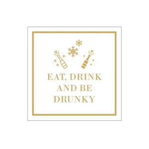 Cocktail Napkins - Be Drunky