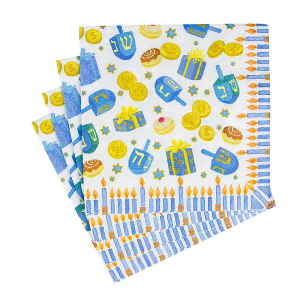 Cocktail Napkins - Dreidel, Dreidel, Dreidel