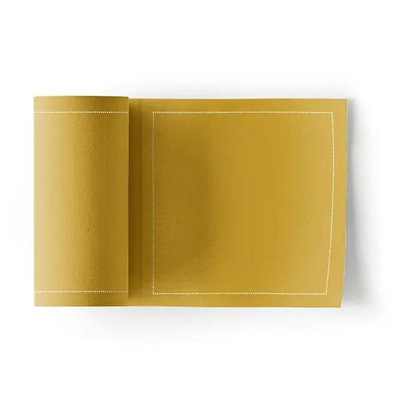 Curry Cotton Cocktail Napkins 50 Pieces