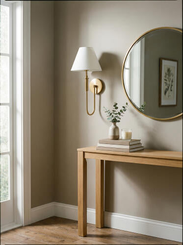 Montclaire Wall Sconce - Brass