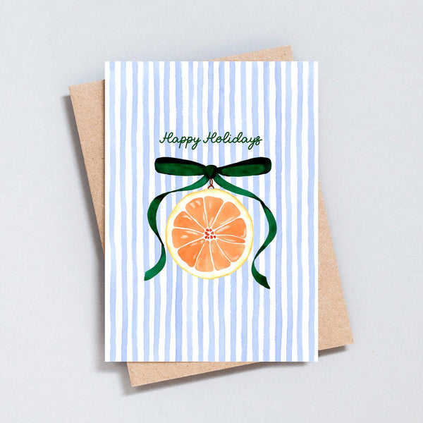 Happy Holidays Citrus Christmas Card