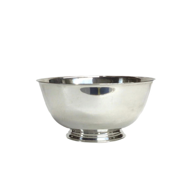 Vintage Silver Pedestal Bowl