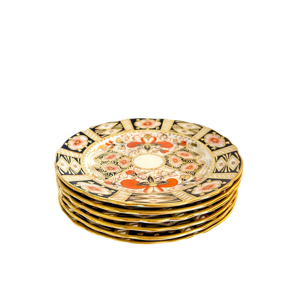 Vintage Imari Sideplates s/6
