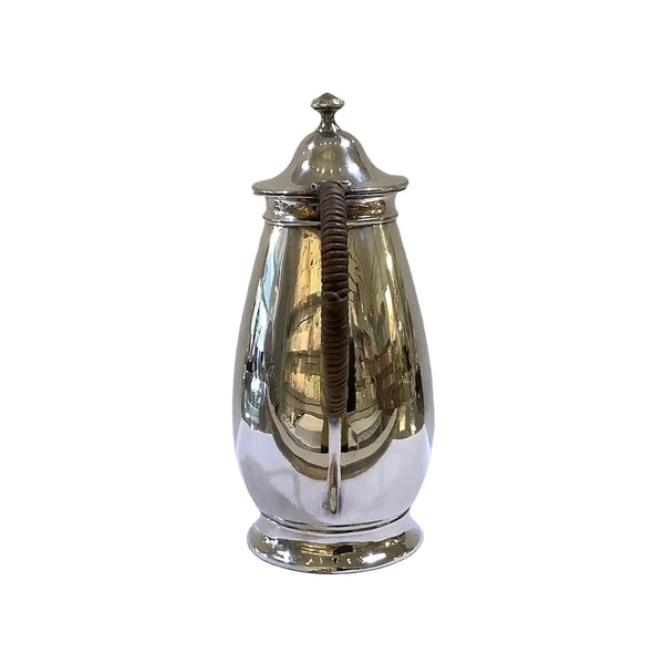 Vintage Silver-Plated Hot Water Jug