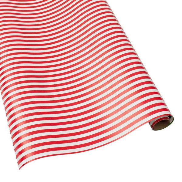 Club Stripe Red/Green Reversible Roll Wrap