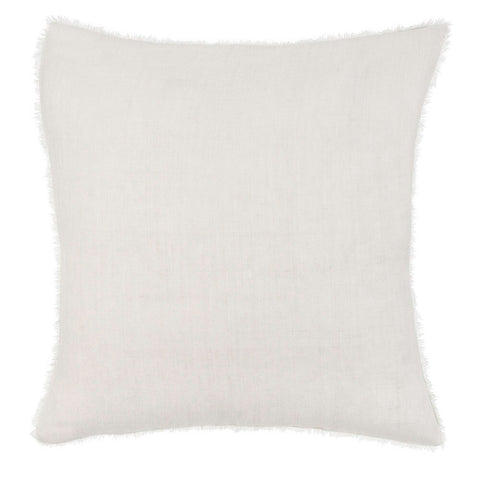 Lina Linen Pillow - Ivory