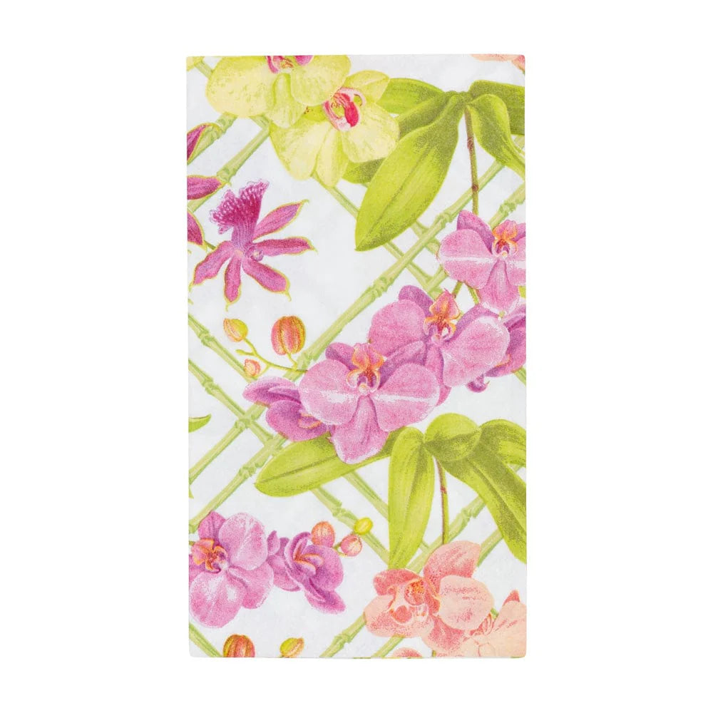 Dinner/Guest Napkins - Orchid Conservatory