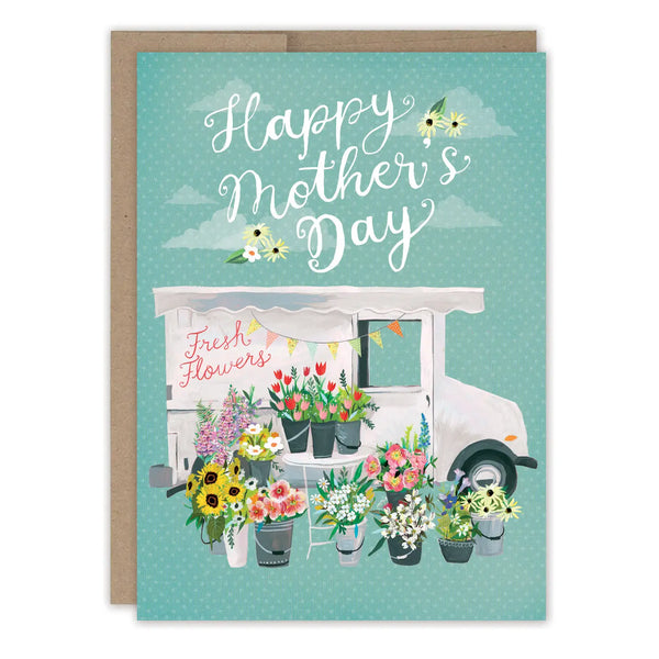 Flower Truck Mother's Day Card