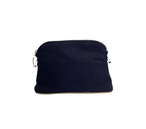 H Cosmetic Bag - Navy
