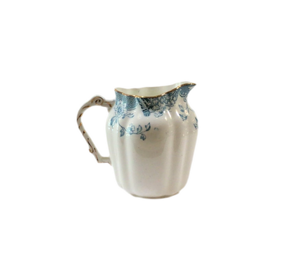 Vintage Genoa Blue & Gold Creamer