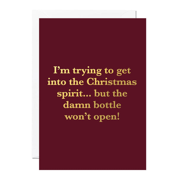 Christmas Spirit Greeting Card