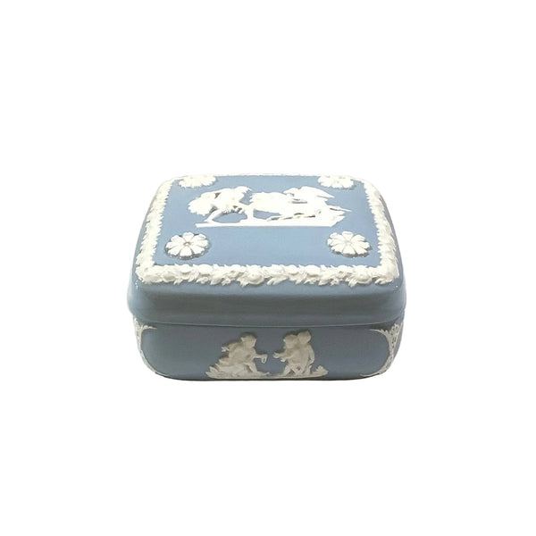 Vintage Wedgewood “Etruria & Barlaston" Lidded Ceramic Trinket Box