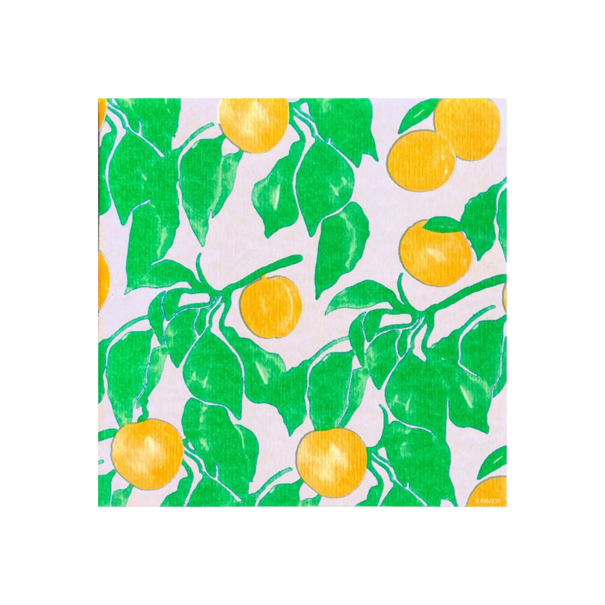 Cocktail Napkins - Françoise Paviot - Apricot