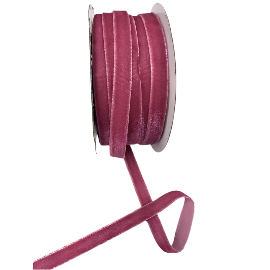 Velvet Ribbon - Hot Pink