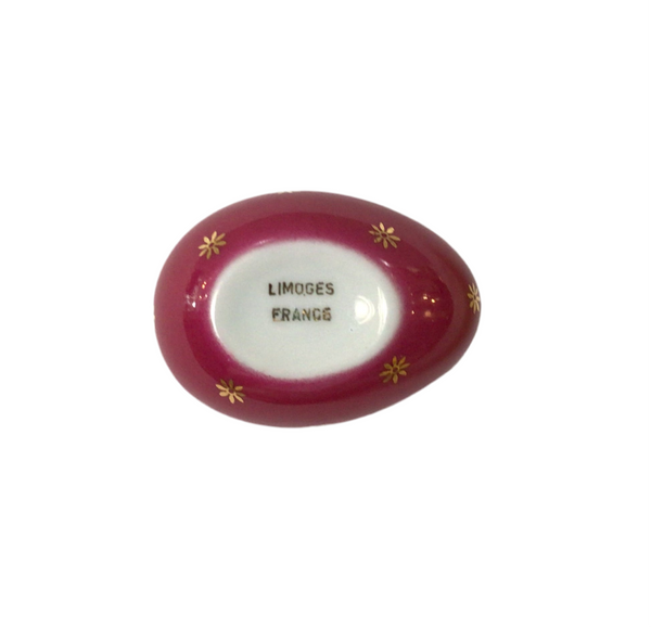 Vintage Porcelain Limoges Egg