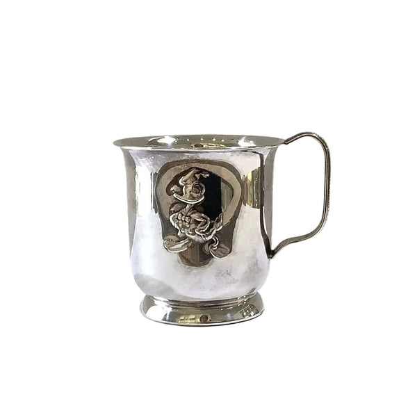 Vintage Engraved “Jason” Silver Child’s Cup