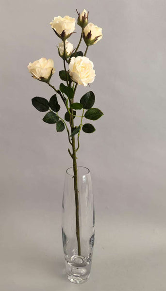 Fresh Touch White Rose Spray 23”