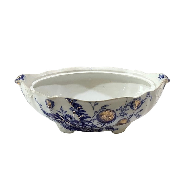 Vintage Porcelain “Glen” Oval Serving Bowl