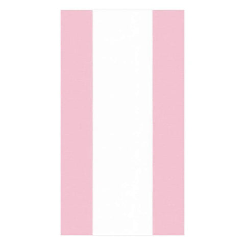 Dinner/Guest Napkins - Bandol Stripe in Petal Pink