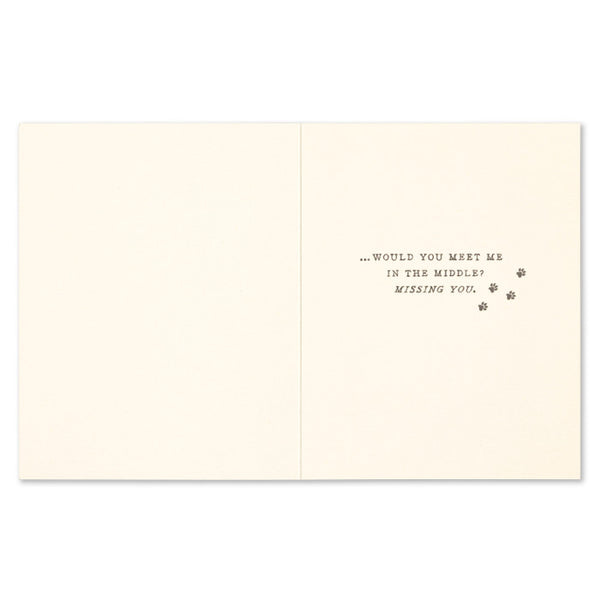 If I Start Digging a Tunnel…Card