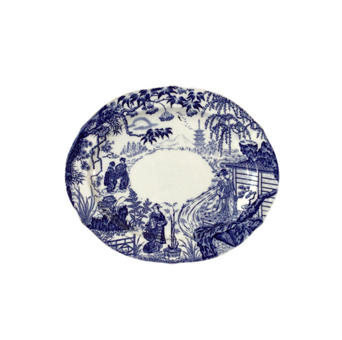 Vintage Mikado Royal Crown Derby Oval Platter