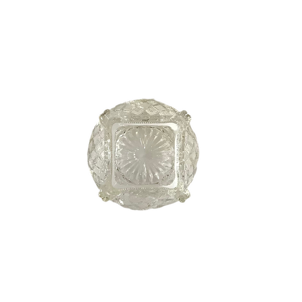 Vintage Petite Glass Pedestal Bowl
