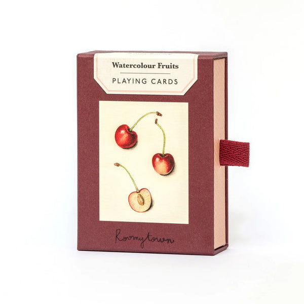 Single Playing Cards - Watercolour Fruits