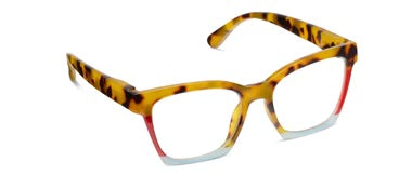 Birdie -  Tokyo Tortoise Colorblock Readers by Peepers