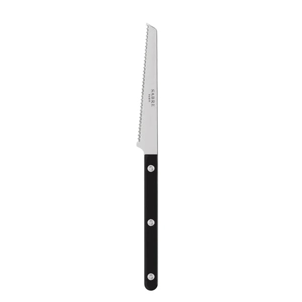 Sabre Paris Bistrot Tomato Knife - Black