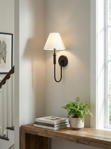 Montclaire Wall Sconce - Black